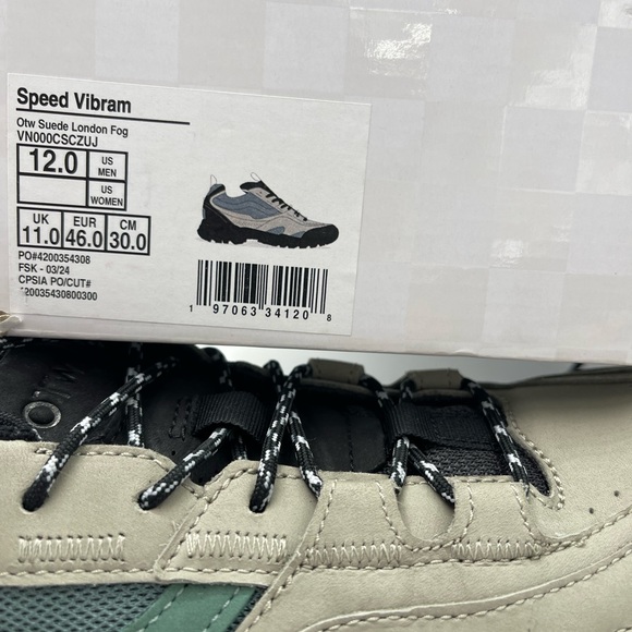 Vibram Men's Athletic Speed Vibram
Otw Suede London Fog
VN000CSCZUJ Sneakers - Picture 16 of 16